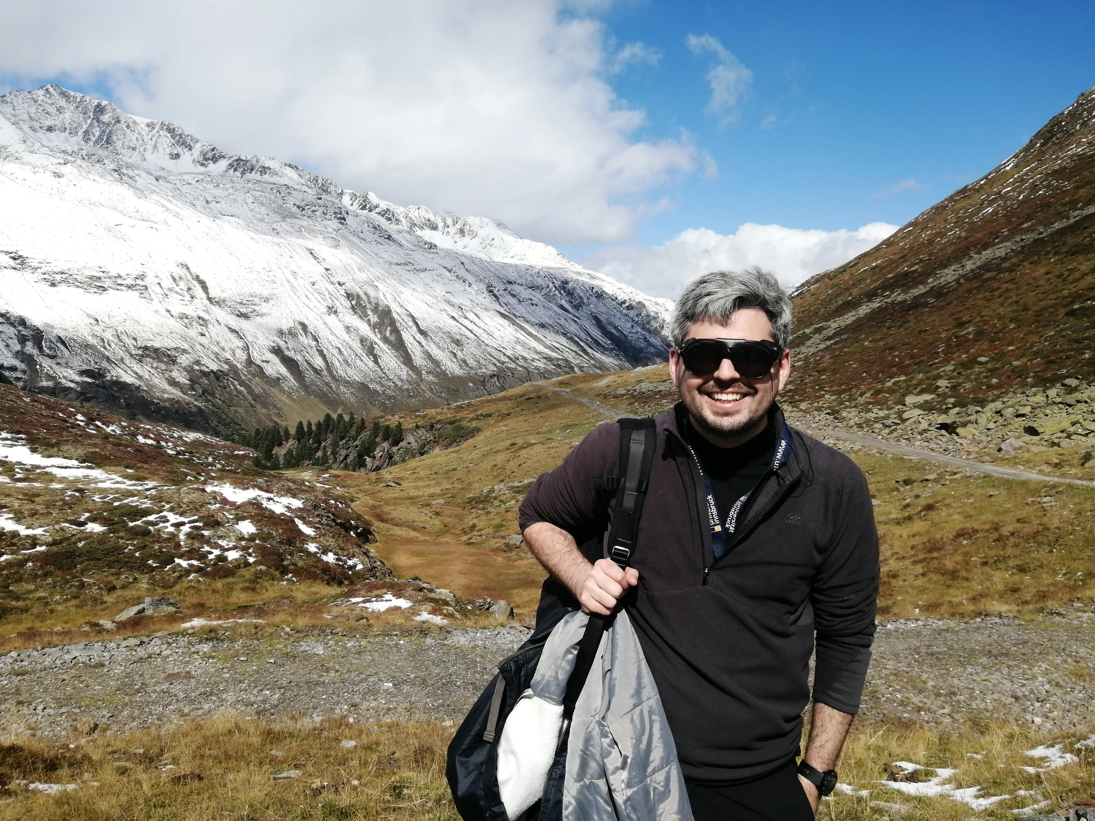 Candidato a Doctor en Ciencias Geológicas participa en curso internacional en los Alpes